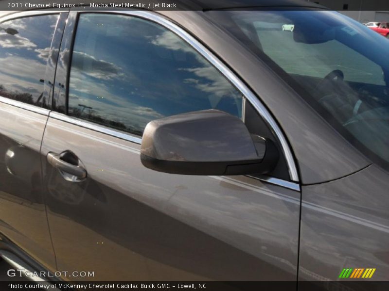 Mocha Steel Metallic / Jet Black 2011 Chevrolet Equinox LT
