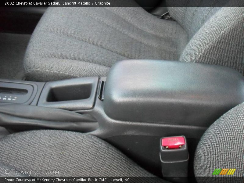 Sandrift Metallic / Graphite 2002 Chevrolet Cavalier Sedan