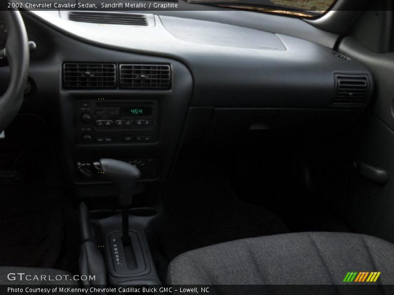 Sandrift Metallic / Graphite 2002 Chevrolet Cavalier Sedan