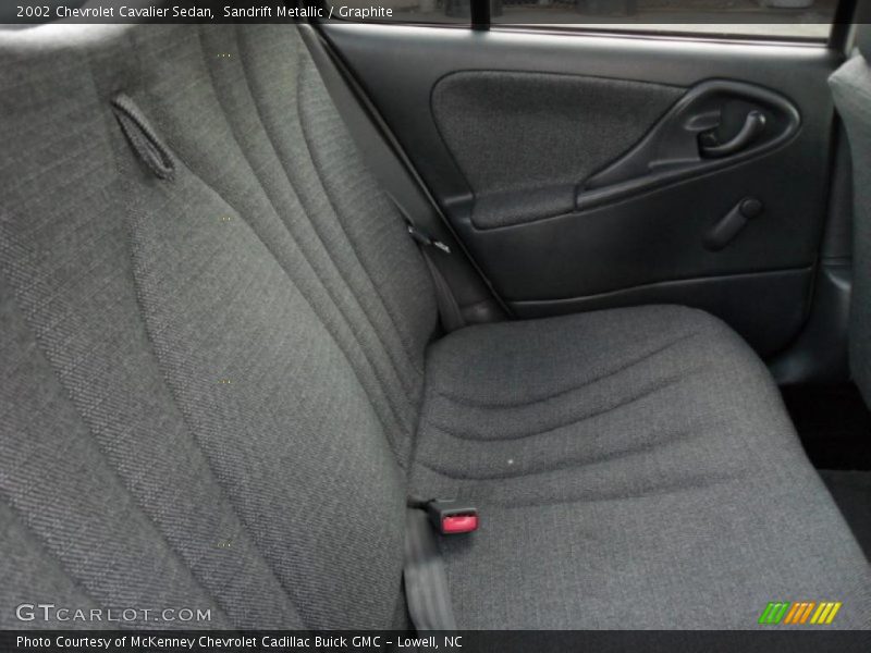 Sandrift Metallic / Graphite 2002 Chevrolet Cavalier Sedan