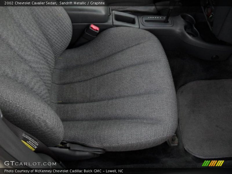 Sandrift Metallic / Graphite 2002 Chevrolet Cavalier Sedan