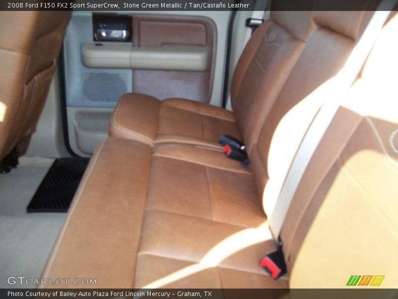 Stone Green Metallic / Tan/Castaño Leather 2008 Ford F150 FX2 Sport SuperCrew