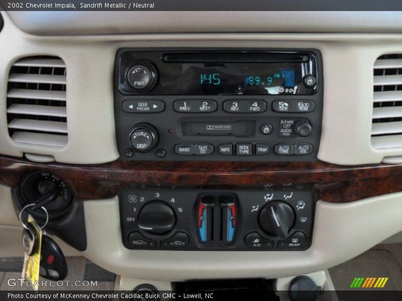 Sandrift Metallic / Neutral 2002 Chevrolet Impala