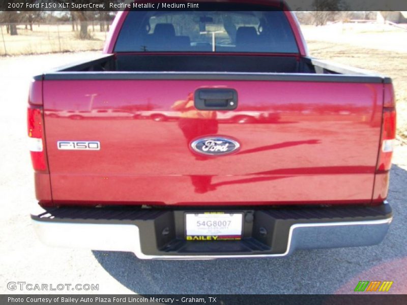 Redfire Metallic / Medium Flint 2007 Ford F150 XLT SuperCrew