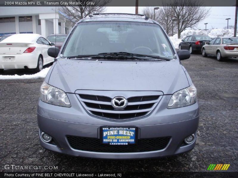 Titanium Gray Metallic / Gray 2004 Mazda MPV ES