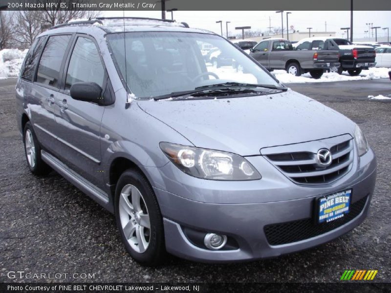 Titanium Gray Metallic / Gray 2004 Mazda MPV ES