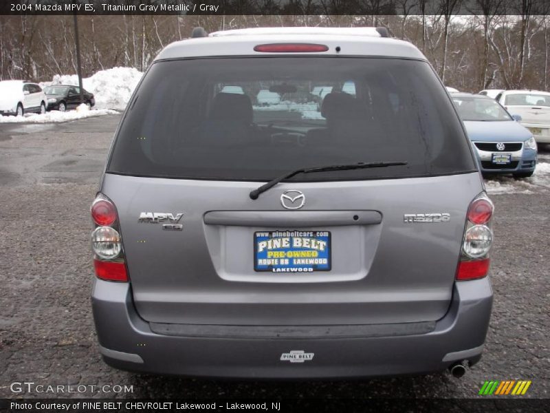 Titanium Gray Metallic / Gray 2004 Mazda MPV ES