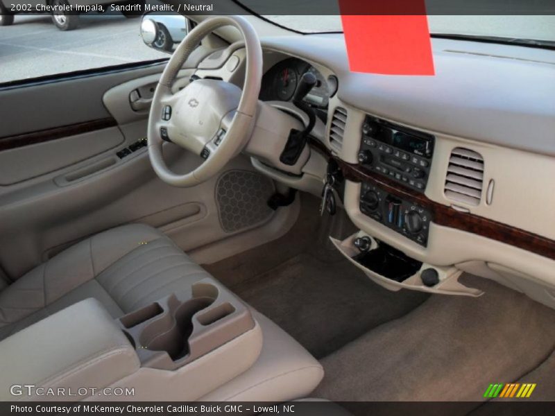 Sandrift Metallic / Neutral 2002 Chevrolet Impala
