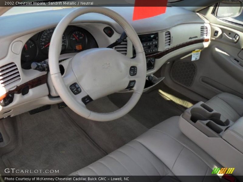 Sandrift Metallic / Neutral 2002 Chevrolet Impala