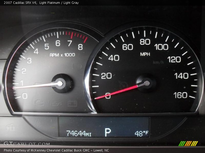 Light Platinum / Light Gray 2007 Cadillac SRX V6