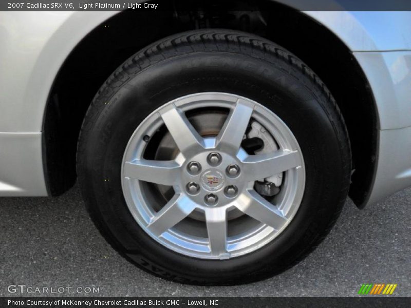 Light Platinum / Light Gray 2007 Cadillac SRX V6