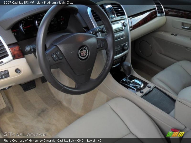 Light Platinum / Light Gray 2007 Cadillac SRX V6