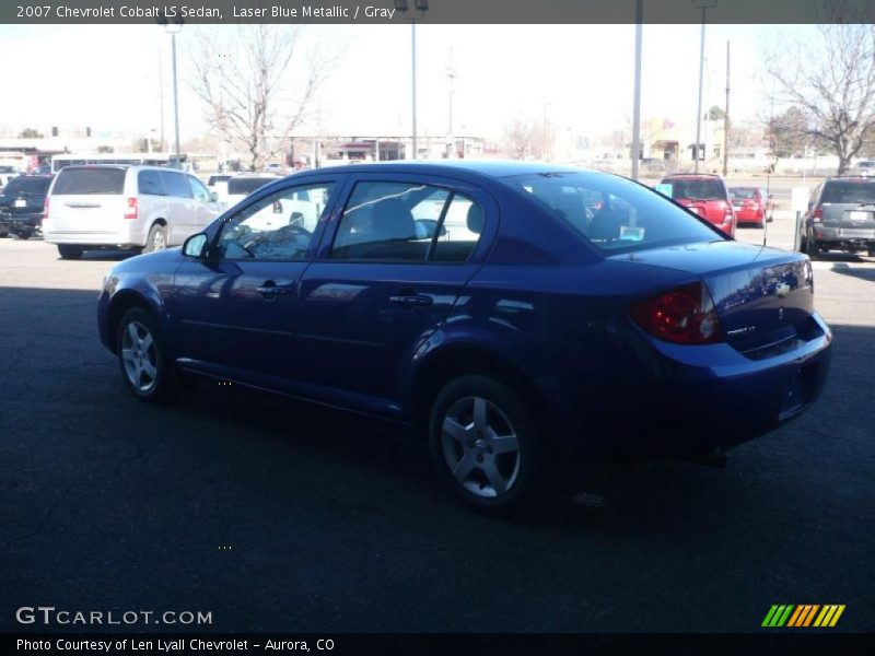 Laser Blue Metallic / Gray 2007 Chevrolet Cobalt LS Sedan