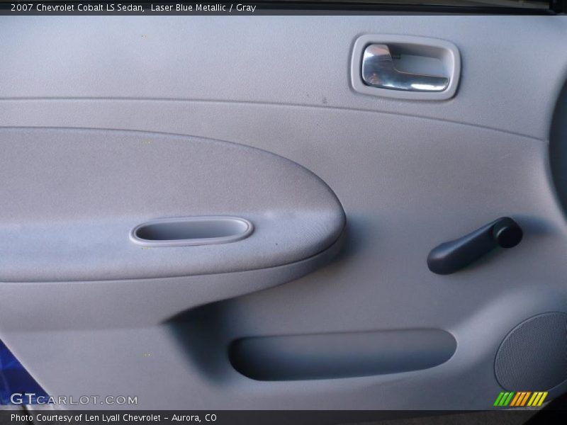 Laser Blue Metallic / Gray 2007 Chevrolet Cobalt LS Sedan