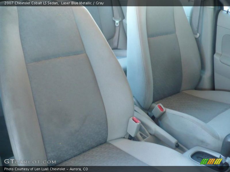 Laser Blue Metallic / Gray 2007 Chevrolet Cobalt LS Sedan