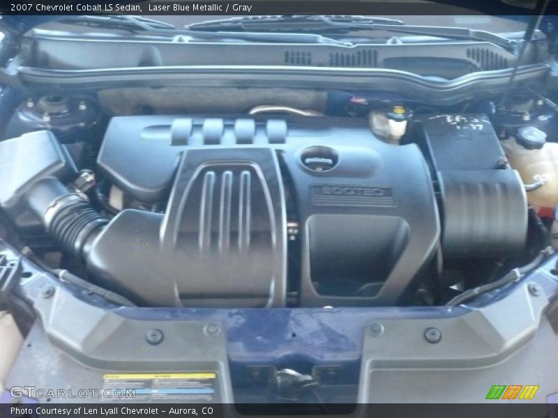 Laser Blue Metallic / Gray 2007 Chevrolet Cobalt LS Sedan