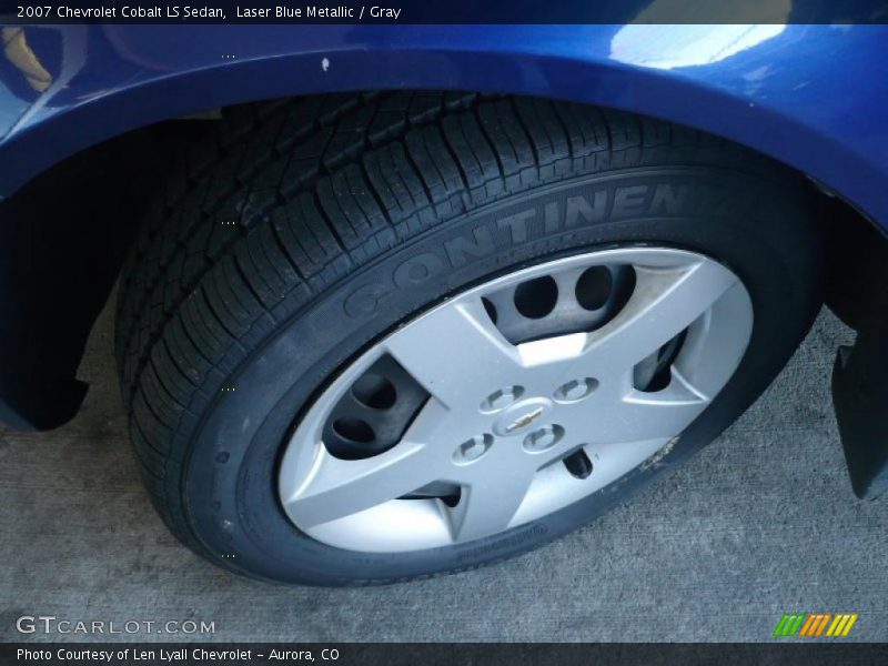 Laser Blue Metallic / Gray 2007 Chevrolet Cobalt LS Sedan
