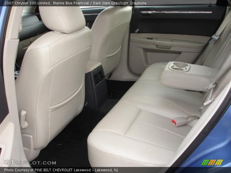 Marine Blue Pearlcoat / Dark Slate Gray/Light Graystone 2007 Chrysler 300 Limited