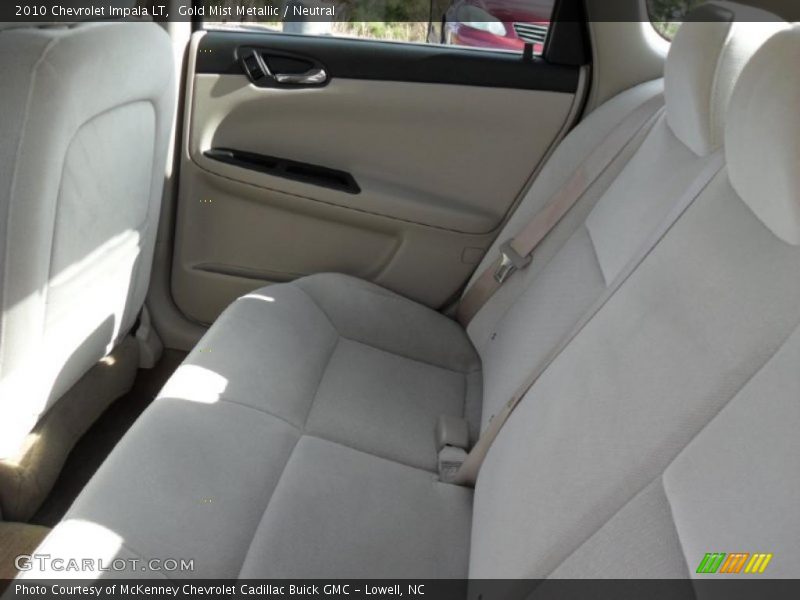 Gold Mist Metallic / Neutral 2010 Chevrolet Impala LT