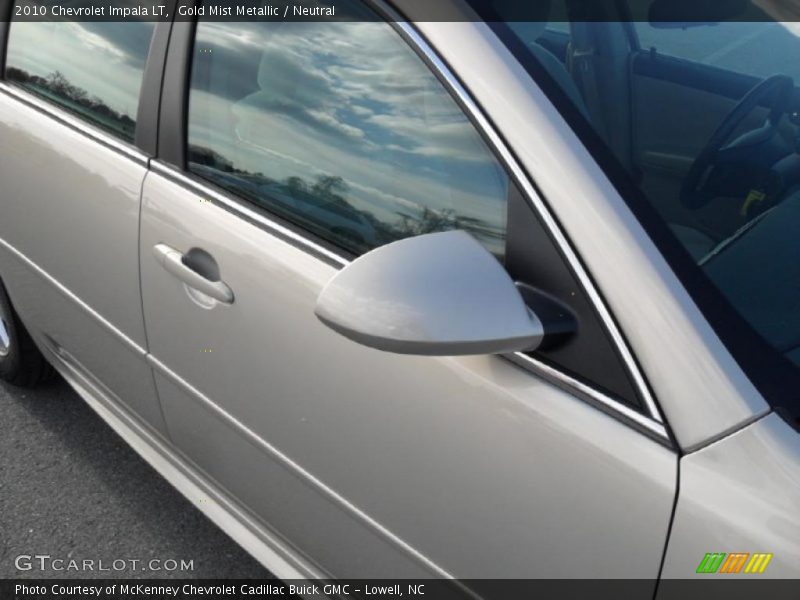 Gold Mist Metallic / Neutral 2010 Chevrolet Impala LT