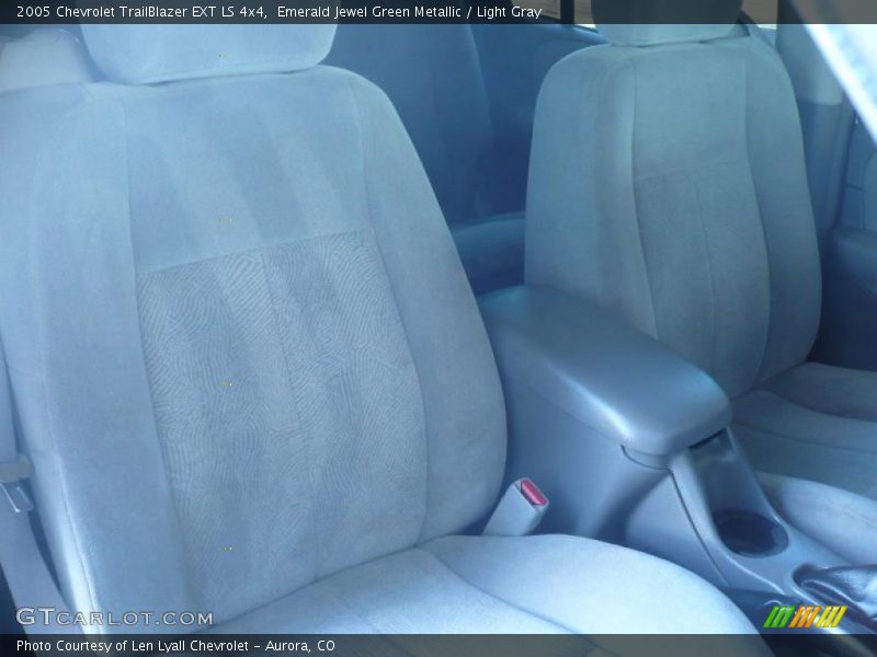 Emerald Jewel Green Metallic / Light Gray 2005 Chevrolet TrailBlazer EXT LS 4x4