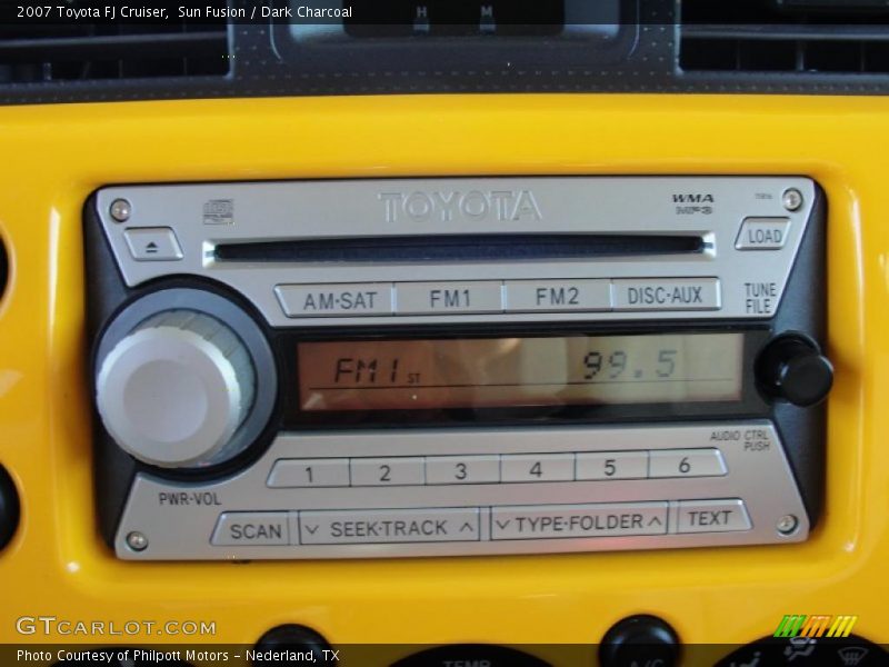 Sun Fusion / Dark Charcoal 2007 Toyota FJ Cruiser