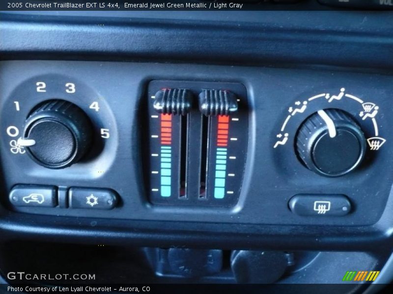 Emerald Jewel Green Metallic / Light Gray 2005 Chevrolet TrailBlazer EXT LS 4x4
