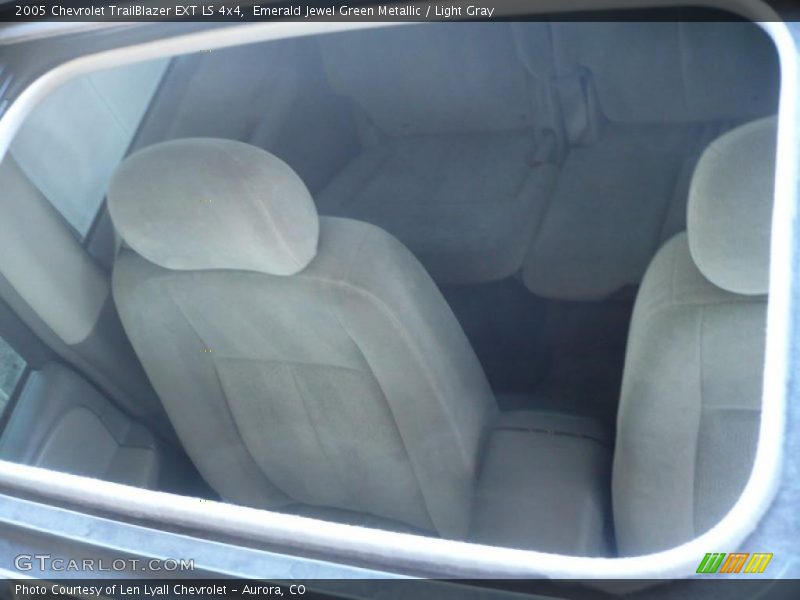 Emerald Jewel Green Metallic / Light Gray 2005 Chevrolet TrailBlazer EXT LS 4x4
