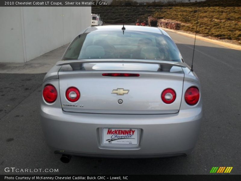 Silver Ice Metallic / Gray 2010 Chevrolet Cobalt LT Coupe