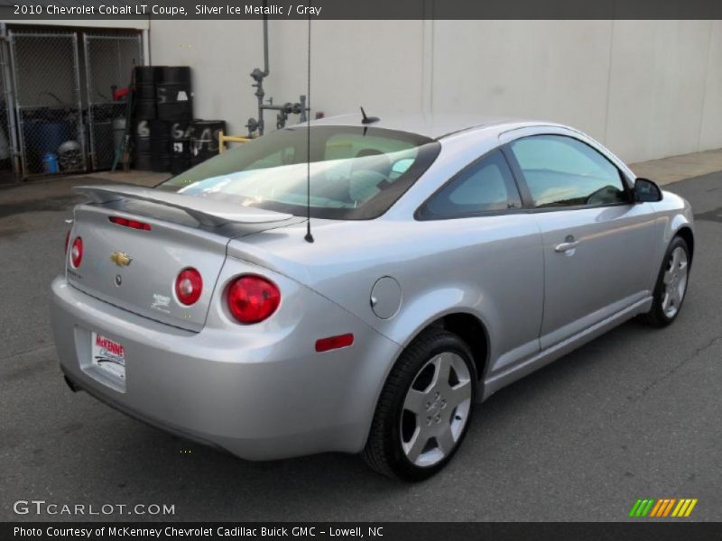 Silver Ice Metallic / Gray 2010 Chevrolet Cobalt LT Coupe