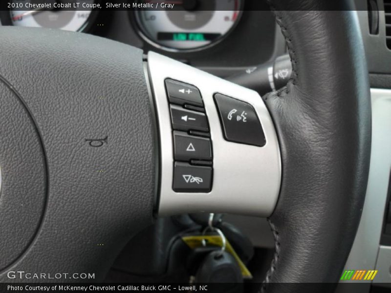Silver Ice Metallic / Gray 2010 Chevrolet Cobalt LT Coupe