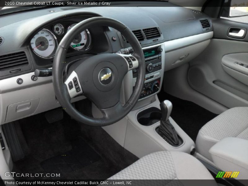 Gray Interior - 2010 Cobalt LT Coupe 