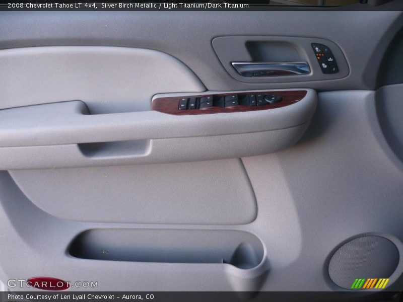 Silver Birch Metallic / Light Titanium/Dark Titanium 2008 Chevrolet Tahoe LT 4x4