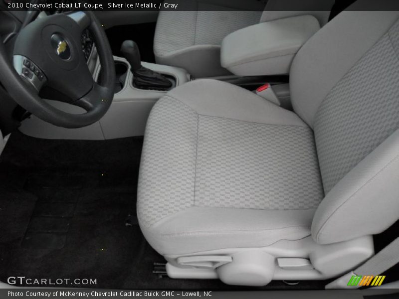 Silver Ice Metallic / Gray 2010 Chevrolet Cobalt LT Coupe