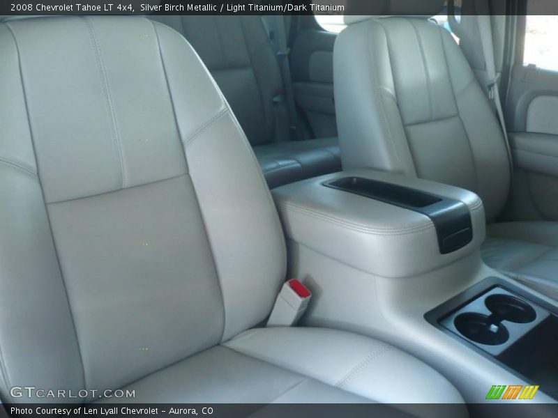 Silver Birch Metallic / Light Titanium/Dark Titanium 2008 Chevrolet Tahoe LT 4x4