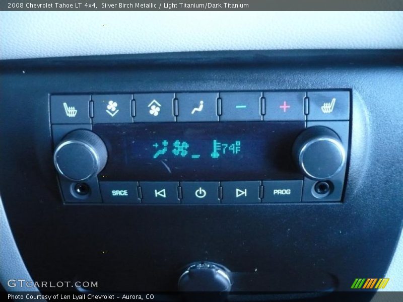 Silver Birch Metallic / Light Titanium/Dark Titanium 2008 Chevrolet Tahoe LT 4x4