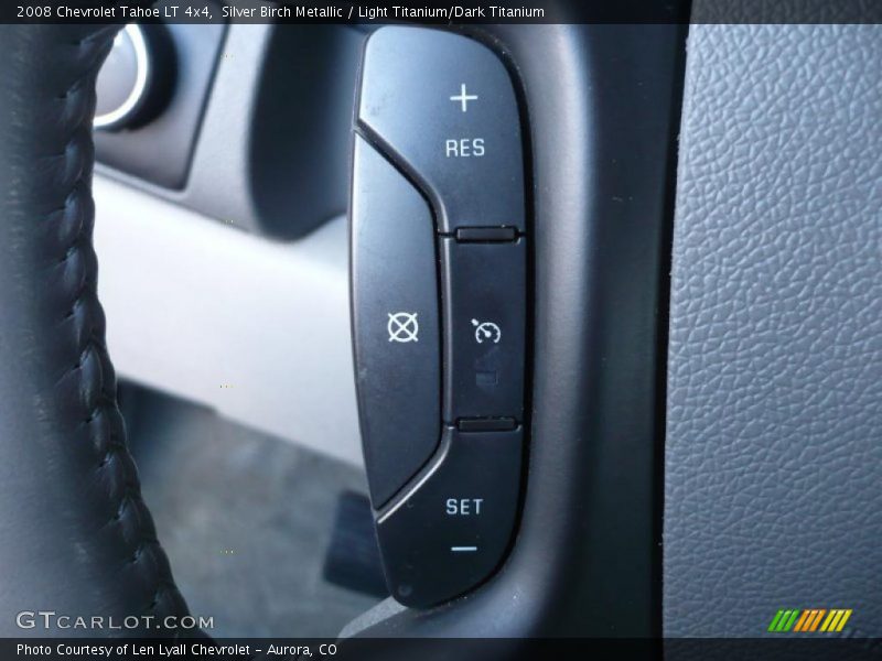 Silver Birch Metallic / Light Titanium/Dark Titanium 2008 Chevrolet Tahoe LT 4x4