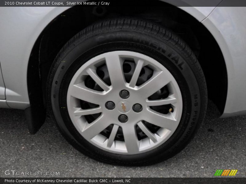 Silver Ice Metallic / Gray 2010 Chevrolet Cobalt LT Coupe