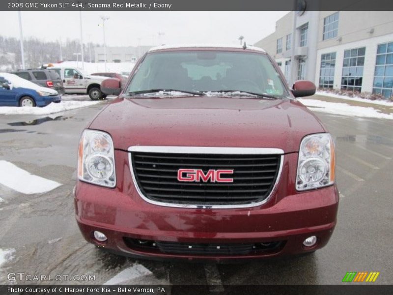 Sonoma Red Metallic / Ebony 2008 GMC Yukon SLT 4x4
