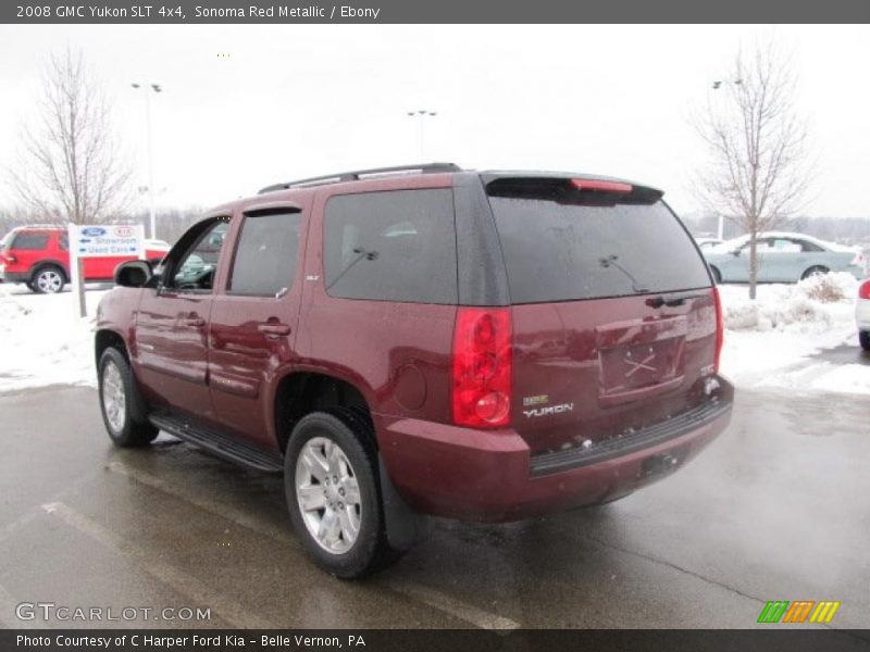 Sonoma Red Metallic / Ebony 2008 GMC Yukon SLT 4x4