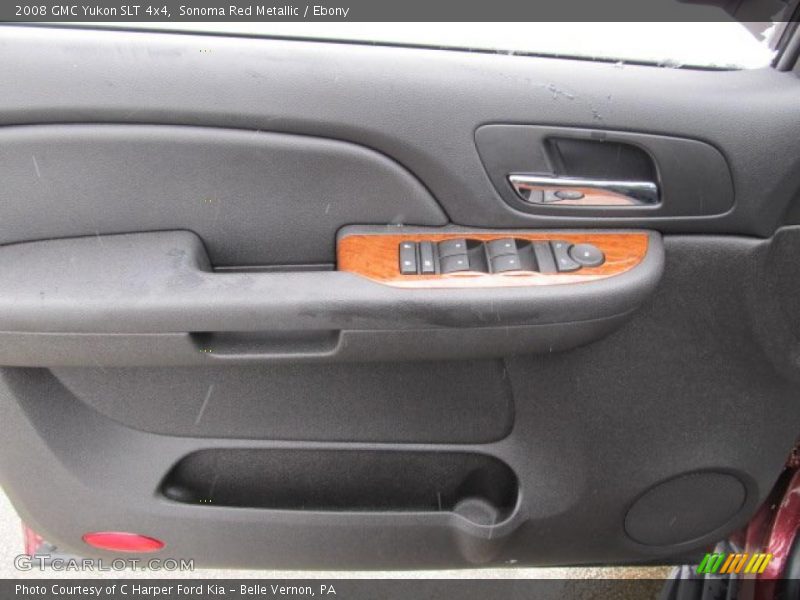 Sonoma Red Metallic / Ebony 2008 GMC Yukon SLT 4x4