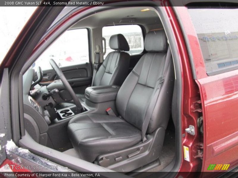 Sonoma Red Metallic / Ebony 2008 GMC Yukon SLT 4x4