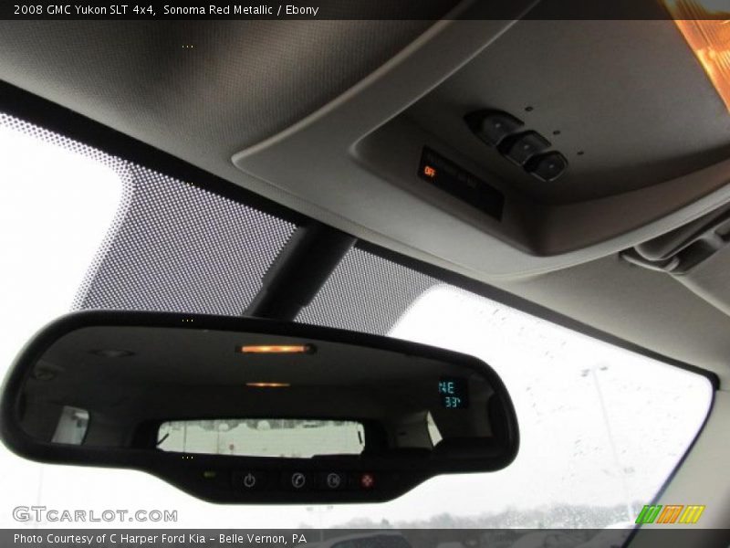 Sonoma Red Metallic / Ebony 2008 GMC Yukon SLT 4x4
