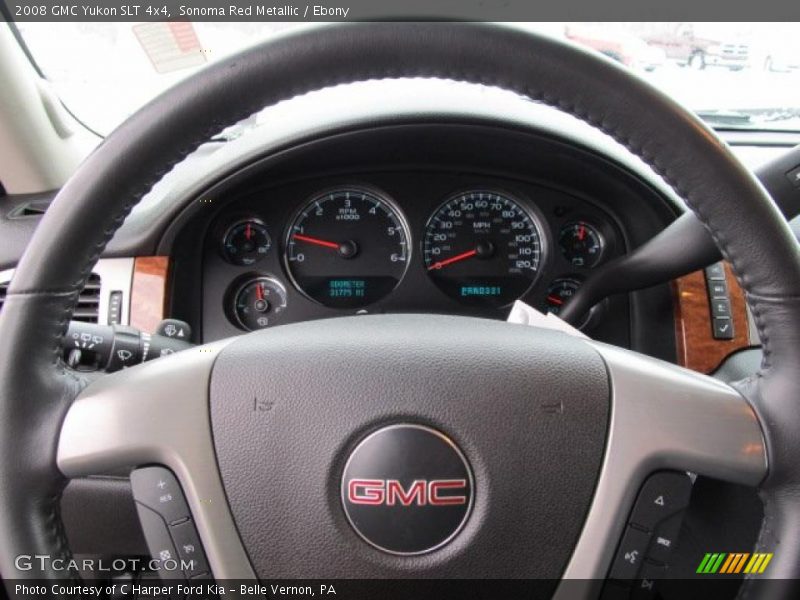Sonoma Red Metallic / Ebony 2008 GMC Yukon SLT 4x4