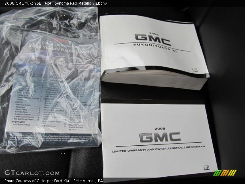 Sonoma Red Metallic / Ebony 2008 GMC Yukon SLT 4x4