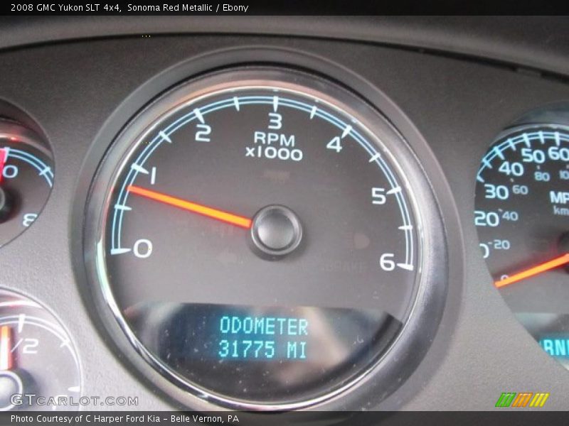 Sonoma Red Metallic / Ebony 2008 GMC Yukon SLT 4x4