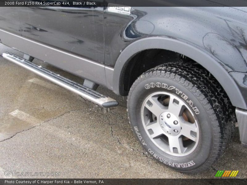Black / Black 2008 Ford F150 FX4 SuperCab 4x4