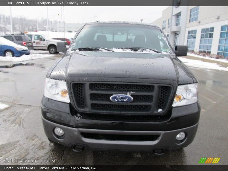 Black / Black 2008 Ford F150 FX4 SuperCab 4x4