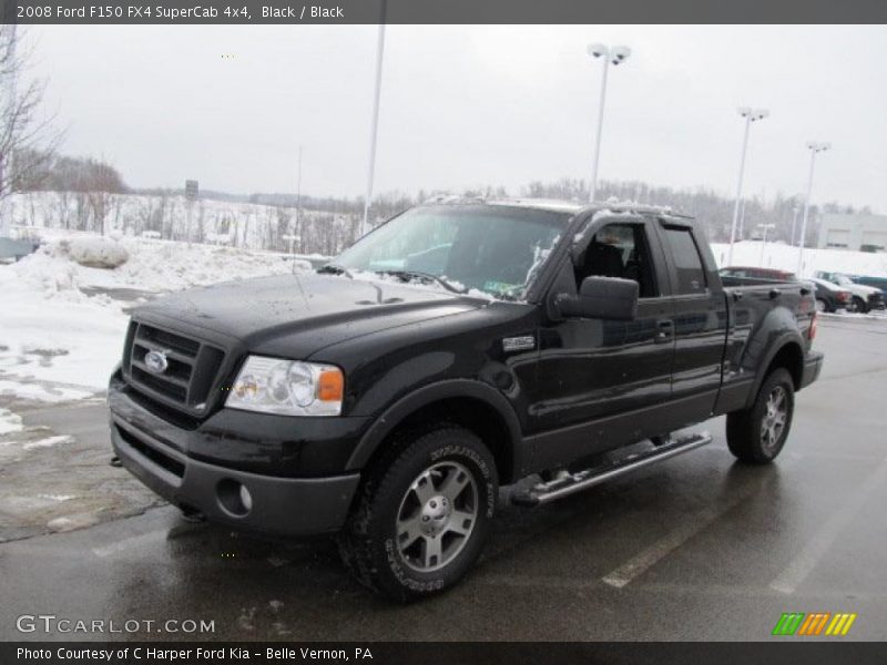 Black / Black 2008 Ford F150 FX4 SuperCab 4x4