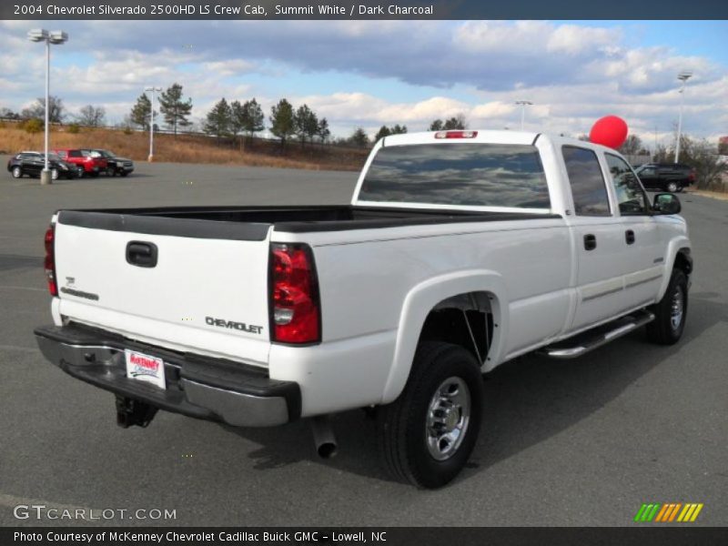 Summit White / Dark Charcoal 2004 Chevrolet Silverado 2500HD LS Crew Cab